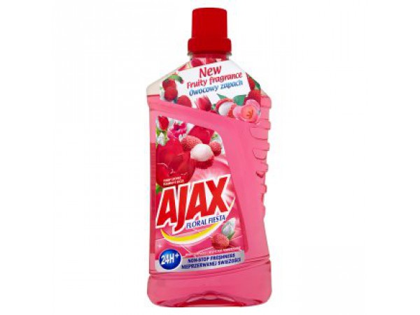 Ajax Универсальное моющее средство Цветочная фиеста с ароматом тюльпанов и личи 1 л